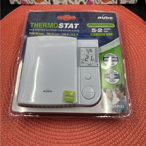 White Programmable Thermostat